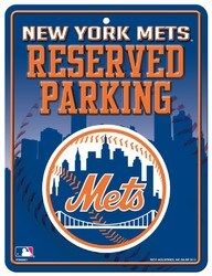 New York Mets Metal Parking Sign Special Order