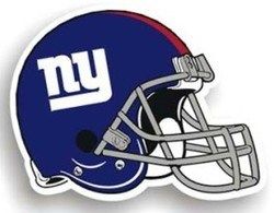 New York Giants 12" Helmet Car Magnet Special Order